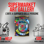 I supermercati diventano gallerie d’arte, Arm e le sue opere a supporto delle persone