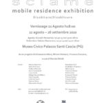 Sciame Mobile Residence Exhibition: Disabitare/Disabituare