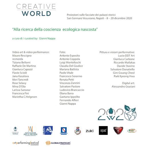 Creative World II edizione2020 - Alla ricerca della coscienza ecologica nascosta