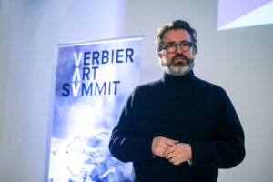 Verbier Art Summit 2018. Olafur Eliasson. Foto © Frederik_ Jacobovits. Courtesy Rihannon Pickles PR