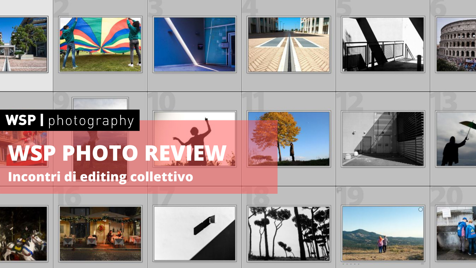 WSP Photo Review: incontri online di editing collettivo
