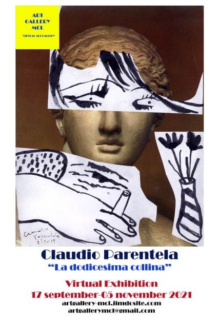 "La dodicesima collina",mostra personale online di Claudio Parentela
