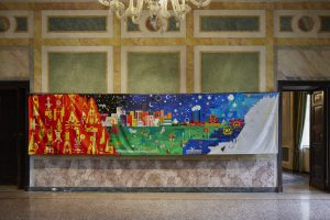 Moira Ricci, MONDA FLAGO, 2021 Installation view Il sogno di Antonio: un viaggio tra arte e tessuto Photo credits: Agostino Osio