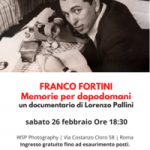 Franco Fortini. Memorie per dopodomani. Proiezione del documentario