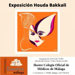 Houda Bakkali exhibits at the Illustrious Official College of Physicians of Malaga