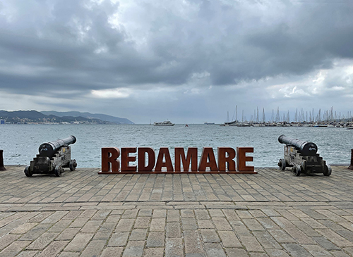 Redamare: una opera pubblica di Sabrina D'Alessandro sul lungomare della Spezia