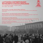 Contemporary Latitudes - Twentieth Century and New Languages