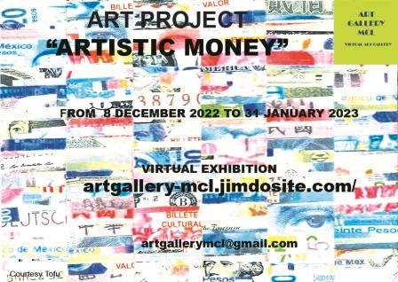"Artistic Money",virtual exhibition.