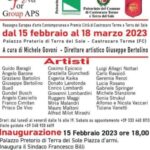 Gli artisti di Picta Italy a Palazzo Pretorio il 15 febbraio 2023