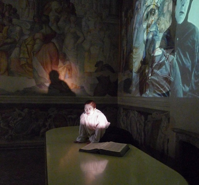 Hamlet Solo di Lenz all’Aula dei Filosofi dell’Università di Parma per la Giornata mondiale della Sindrome di Down