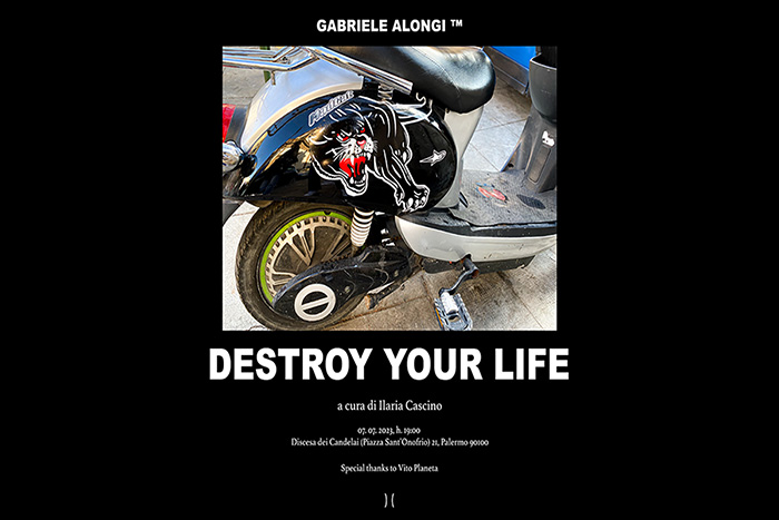 Destroy your life di Gabriele Alongi