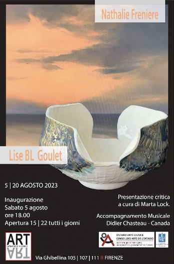 Mostra bipersonale di Nathalie Fremere e Lise BL Goulet