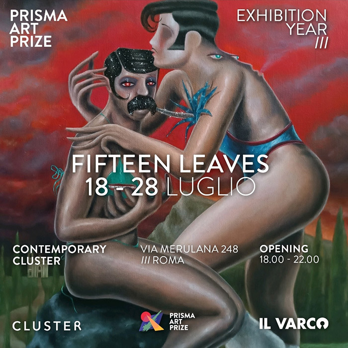 “Fifteen Leaves”, mostra del Terzo Anno del Prisma Art Prize al Contemporary Cluster, Roma