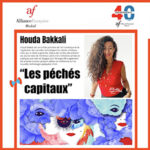 Houda Bakkali exhibits her digital art at Alliance Française