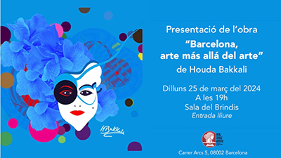 “Barcellona, ​​arte più che arte” di Houda Bakkali al Circolo Artistico Reale di Barcellona