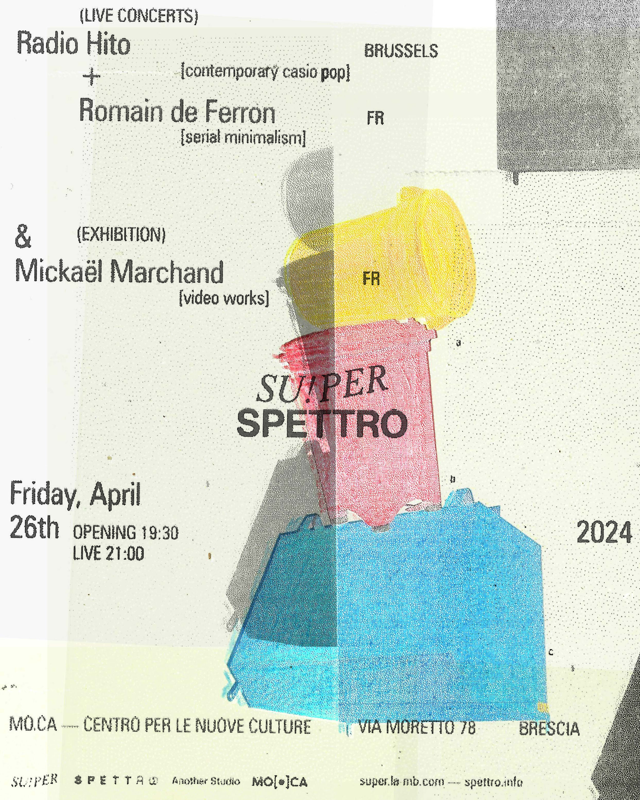 Superspettro: Radio Hito, Romain de Ferron & Mickaël Marchand